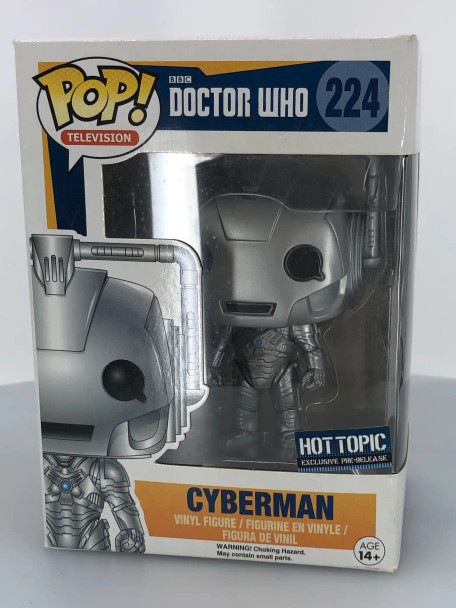 Funko POP! Television Doctor Who Cyberman #224 Vinyl Figure - (163037)
