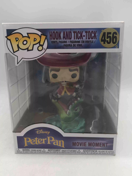 Funko POP! Disney Peter Pan Captain Hook with Tick-Tock #456 Vinyl Figure - (57030)