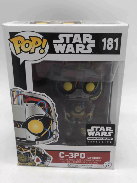 Funko POP! Star Wars Black Box C-3PO (Unfinished) #181 Vinyl Figure - (56174)