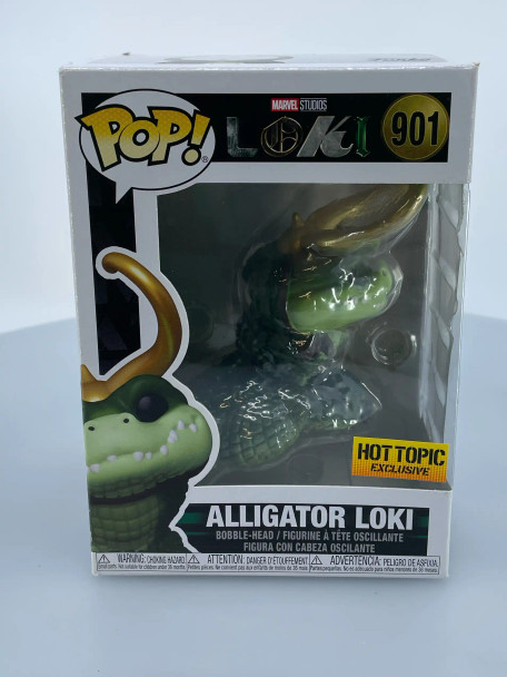 Funko POP! Marvel Alligator Loki #901 Hot Topic Exclusive Vinyl Figure - (168511)