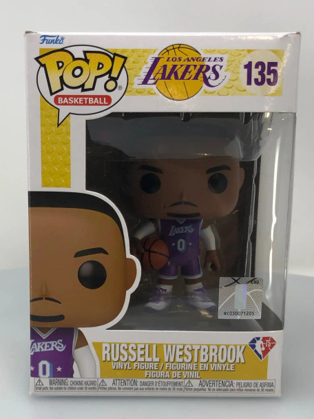 Funko POP! Sports NBA Russell Westbrook #135 Vinyl Figure - (170831)