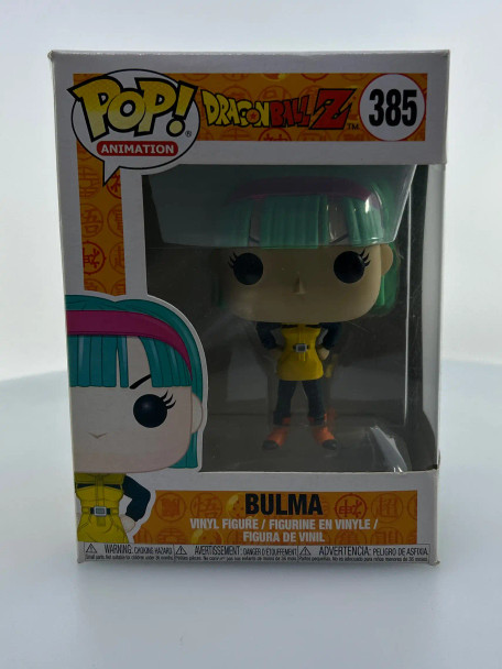 Funko POP! Animation Anime Dragon Ball Z (DBZ) Bulma in Yellow Dress #385 - (172423)