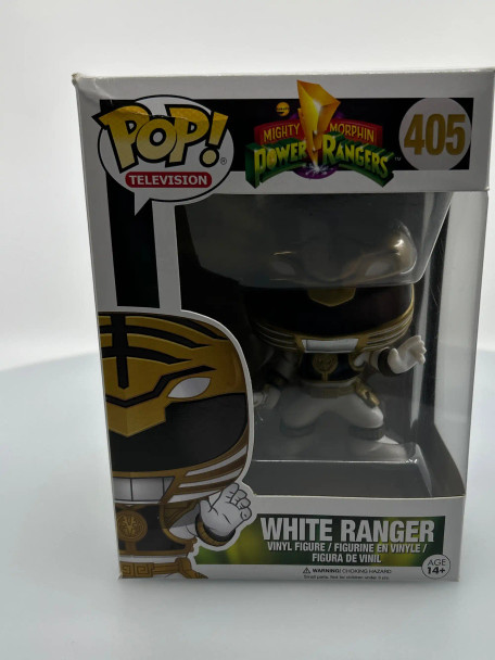 Funko POP! Television Power Rangers White Ranger #405 Vinyl Figure - (174056)