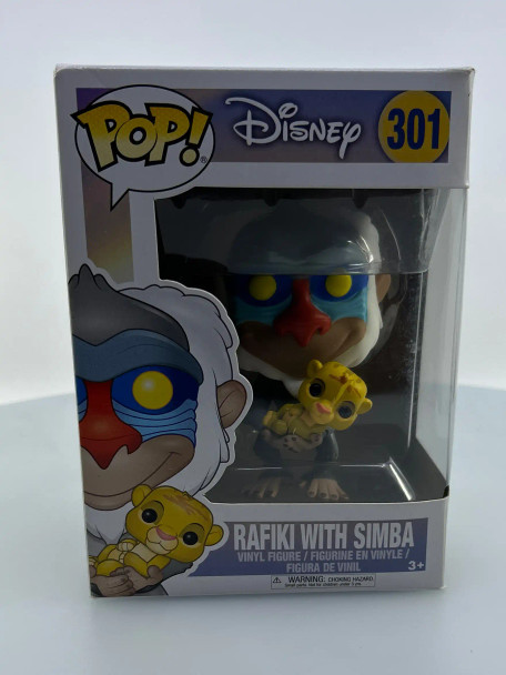 Funko POP! Disney The Lion King Rafiki Holding Baby Simba #301 Vinyl Figure - (175271)