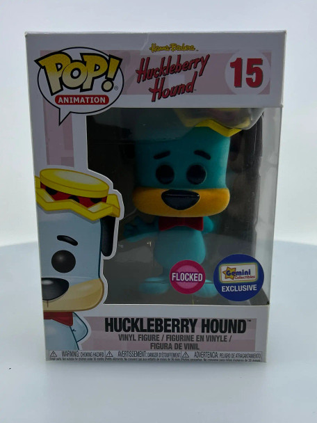 Funko POP! Animation Hanna Barbera Huckleberry Hound - (Flocked) #15 - (174723)