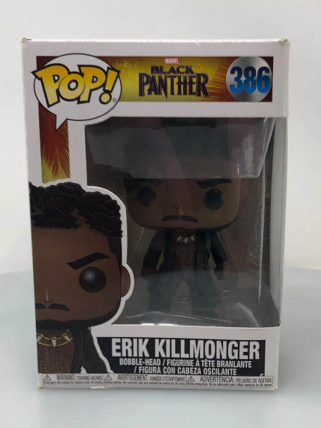 Funko POP! Marvel Black Panther Erik Killmonger with Scars #386 Vinyl Figure - (174919)