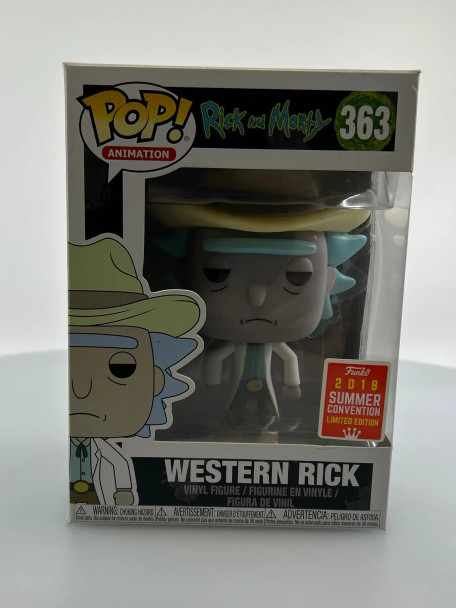 Funko POP! Animation Rick and Morty Western Rick #363 GameStop Exclusive - (178343)