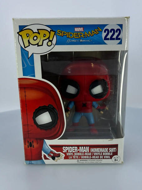 Funko POP! Marvel Spider-Man: Homecoming Spider-Man - (Homemade Suit) #222 - (173420)