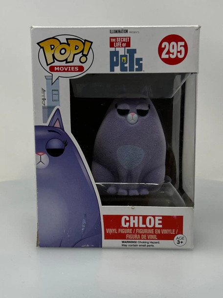 Funko POP! Movies Secret Life of Pets Chloe (Flocked) #295 Amazon Exclusive - (185430)