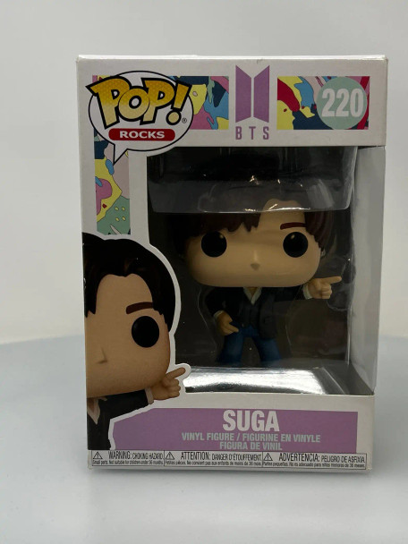 Funko POP! Rocks BTS Suga (Dynamite) #220 Vinyl Figure - (185449)