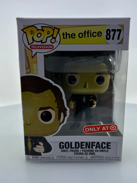 Funko POP! Television The Office Goldenface #877 Target Exclusive Vinyl Figure - (185134)