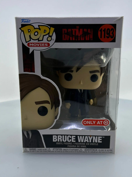 Funko POP! Movies DC The Batman Bruce Wayne #1193 Target Exclusive Vinyl Figure - (185104)