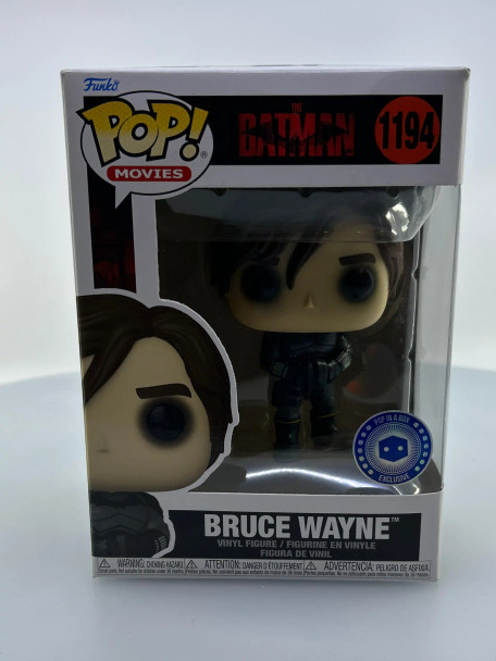 Funko POP! Movies DC The Batman Bruce Wayne #1194 Pop in a Box Exclusive - (185109)