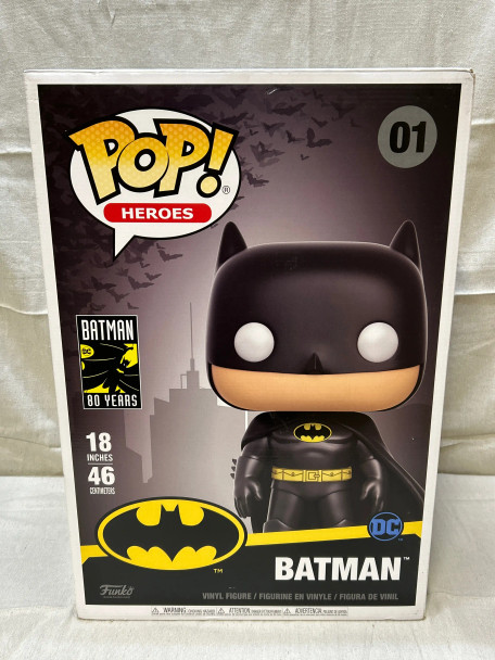 Funko POP! Heroes (DC Comics) Batman (Supersized 18'') #1 Vinyl Figure - (188741)