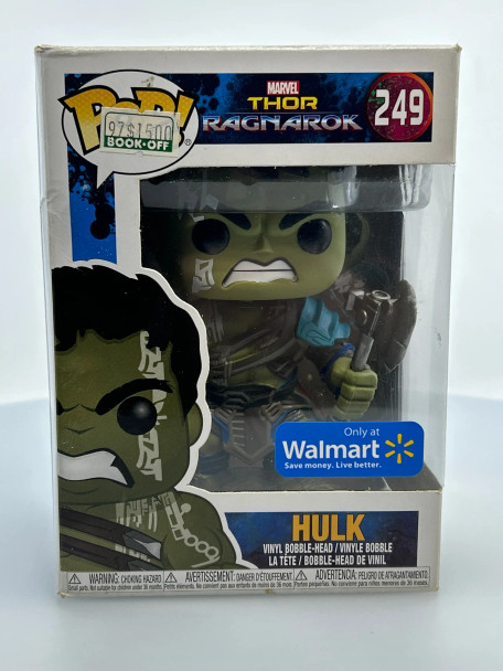 Funko POP! Marvel Thor: Ragnarok Hulk (Gladiator) #249 Walmart Exclusive - (189442)