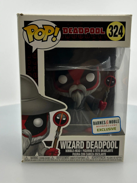 Funko POP! Marvel Wizard Deadpool #324 Barnes & Noble Exclusive Vinyl Figure - (189496)