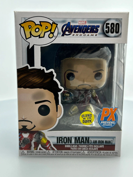 Iron Man (I Am Iron Man) (Metallic) #580 - (189467)