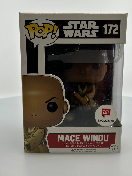 Funko POP! Star Wars Black Box Mace Windu #172 Walgreens Exclusive Vinyl Figure - (189655)