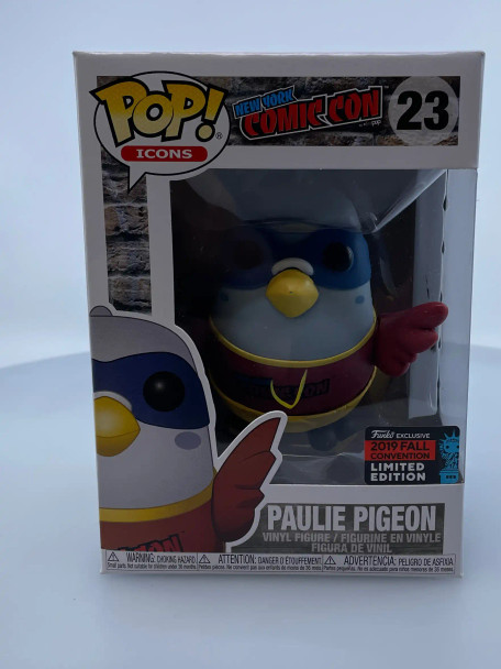 Funko POP! Icons NYCC Paulie Pigeon (Red) #23 Fall Convention Exclusive - (189661)