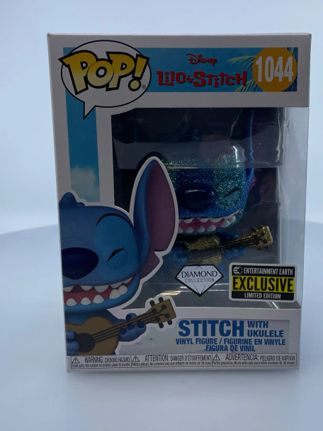Stitch with Ukulele (Diamond Glitter) #1044 - (189672)