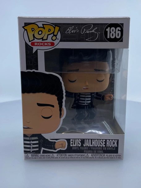 Funko POP! Rocks Elvis Presley Elvis Jailhouse Rock #186 Vinyl Figure - (189664)