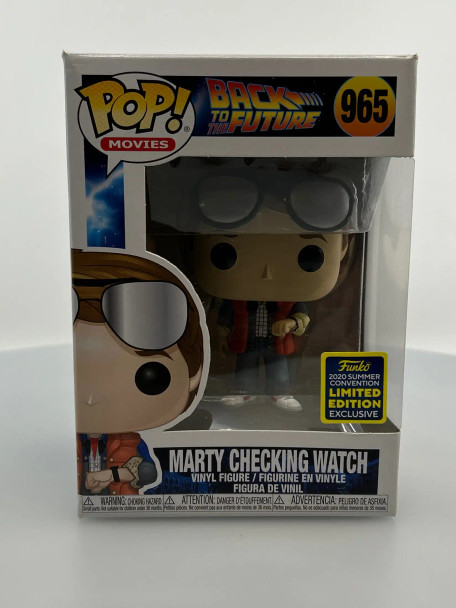 Funko POP! Movies Back to the Future Marty Check Watch #965 Walmart Exclusive - (188690)