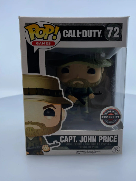 Funko POP! Call of Duty Capt. John Price #72 EB Games Exclusive Vinyl Figure - (188534)