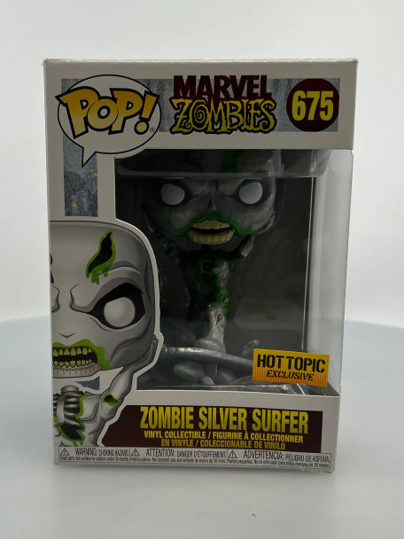 Funko POP! Marvel Zombies Zombie Silver Surfer #675 Hot Topic Exclusive - (188631)