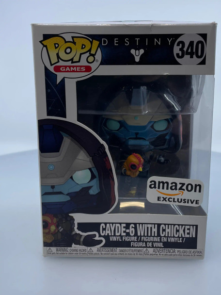 Funko POP! Games Destiny Cayde-6 with Chicken #340 Amazon Exclusive Vinyl Figure - (188493)
