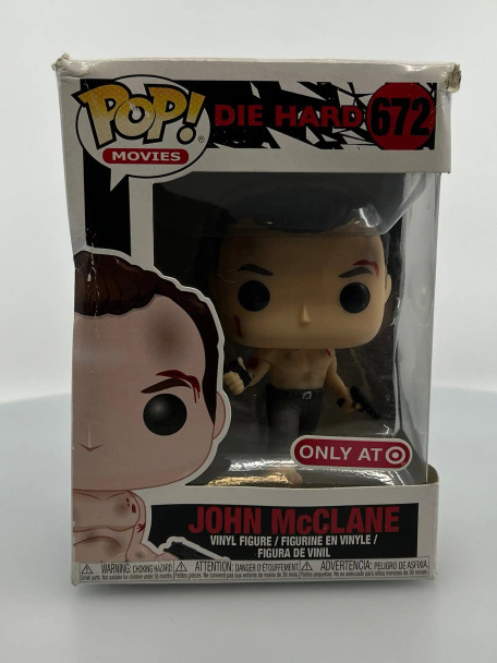 Funko POP! Movies Die Hard John McClane Shirtless #672 Target Exclusive - (189763)