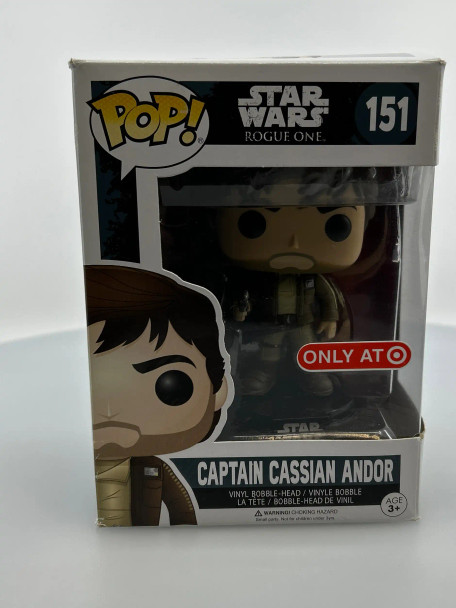 Funko POP! Star Wars Rogue One Captain Cassian Andor #151 Target Exclusive - (191306)
