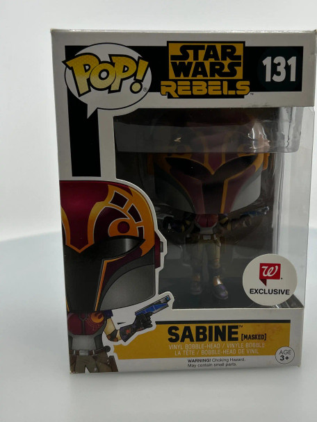 Funko POP! Star Wars Rebels Sabine #131 Walgreens Exclusive Vinyl Figure - (191283)