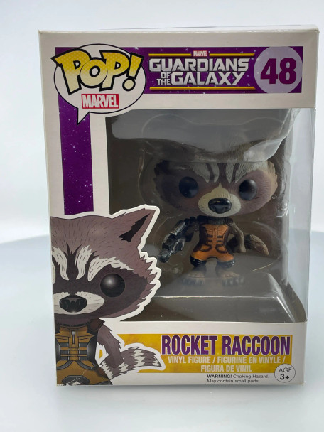 Funko POP! Marvel Guardians of the Galaxy Rocket Raccoon #48 Hot Topic Exclusive - (191235)