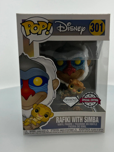 Rafiki with Simba (Diamond Glitter) #301 - (191250)