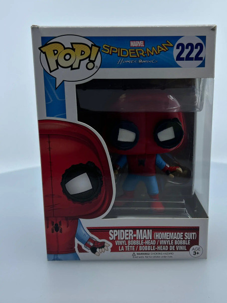Funko POP! Marvel Spider-Man: Homecoming Spider-Man - (Homemade Suit) #222 - (191569)