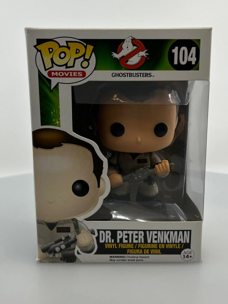 Funko POP! Movies Ghostbusters Dr. Peter Venkman #104 Vinyl Figure - (191518)