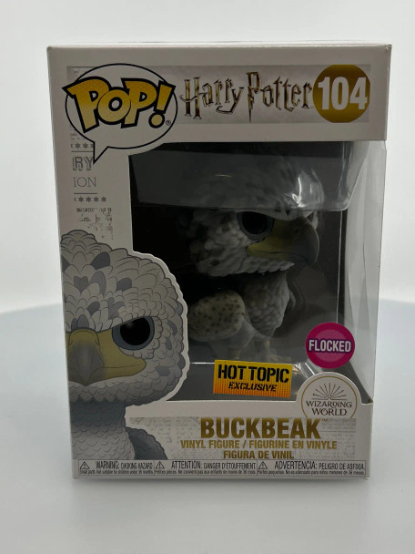 Funko POP! Harry Potter Buckbeak (Flocked) #104 Hot Topic Exclusive Vinyl Figure - (191490)