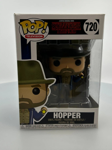 Funko POP! Television Stranger Things Hopper with flashlight #720 Vinyl Figure - (191463)