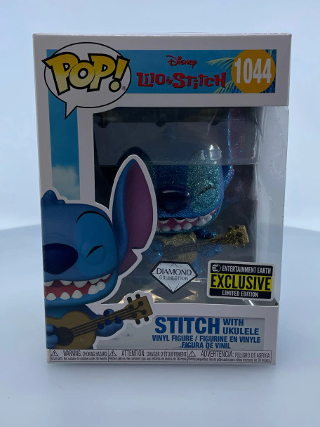Stitch with Ukulele (Diamond Glitter) #1044 - (191461)