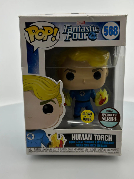 Funko POP! Marvel Fantastic Four Human Torch #568 Vinyl Figure - (191464)