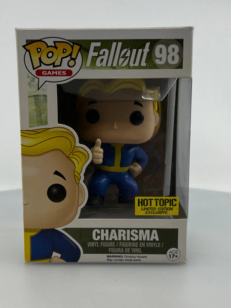 Funko POP! Games Fallout Vault Boy (Thumbs Up) #98 Hot Topic Exclusive - (191965)