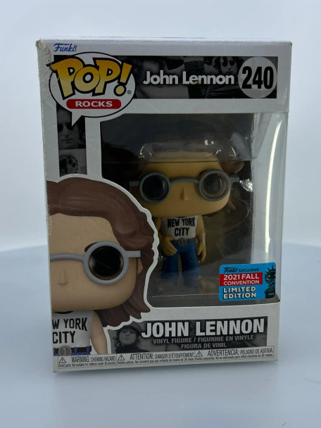 Funko POP! Rocks The Beatles John Lennon #240 Fall Convention Exclusive - (170218)