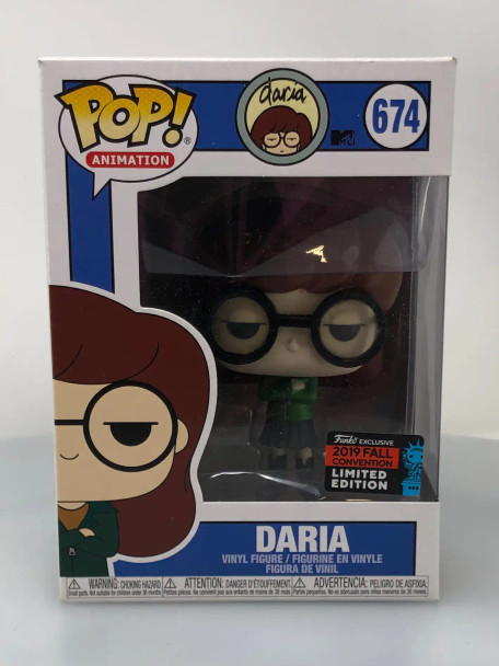 Funko POP! Animation Daria #674 Fall Convention Exclusive Vinyl Figure - (174957)