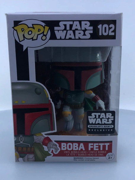 Funko POP! Star Wars Black Box Boba Fett (Flying) #102 Vinyl Figure - (192208)