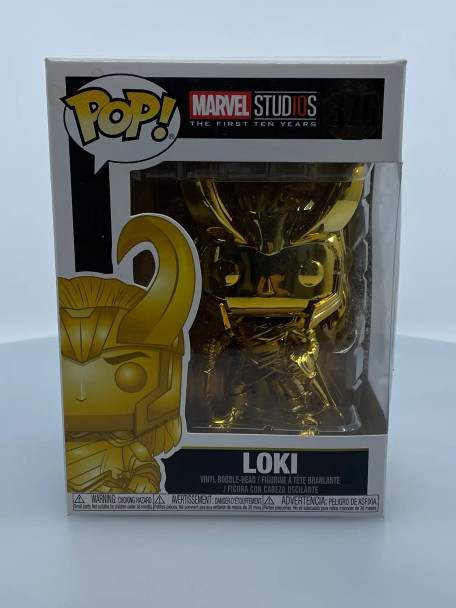 Funko POP! Marvel First 10 Years Loki (Gold) #376 Vinyl Figure - (192139)