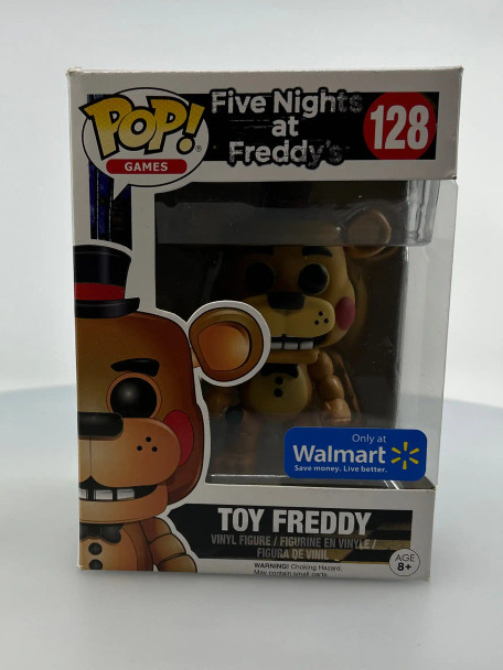 Funko POP! Games Five Nights at Freddy's Toy Freddy #128 Walmart Exclusive - (192103)