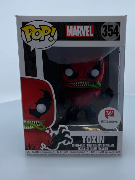 Funko POP! Marvel Spider-Man Toxin #354 Walgreens Exclusive Vinyl Figure - (192411)