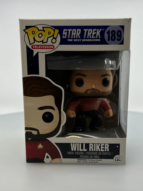 Funko POP! Television Star Trek Will Riker #189 Vinyl Figure - (192492)