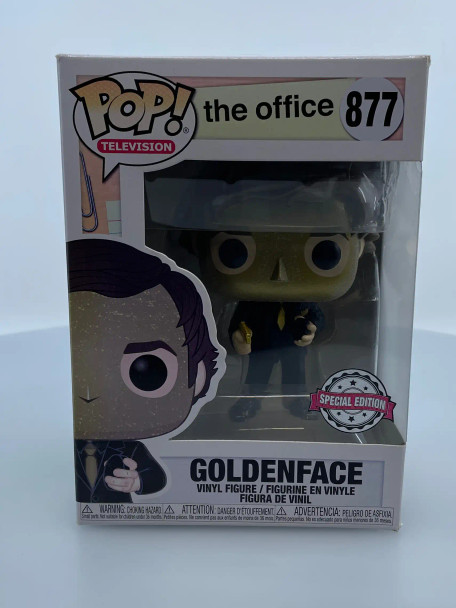 Funko POP! Television The Office Goldenface #877 Target Exclusive Vinyl Figure - (192514)