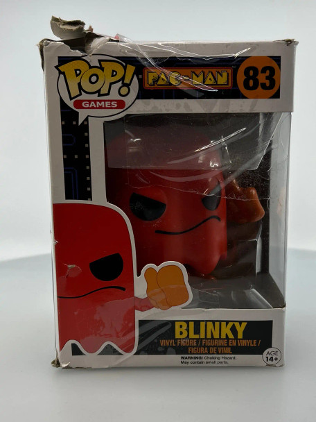 Funko POP! Games Pac-Man Blinky #83 Vinyl Figure - (192848)